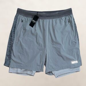 NWT BoohooMan Gray Lightweight Shorts